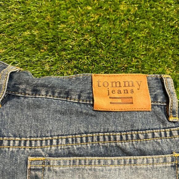 Tommy Jeans Distressed Denim Shorts - Picture 6 of 6